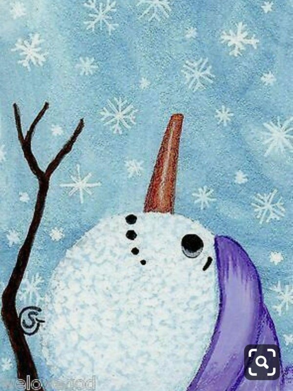 Зима нарисованные детьми