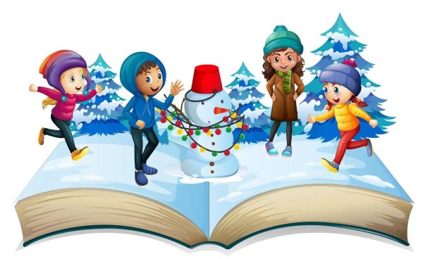 Зима для школы