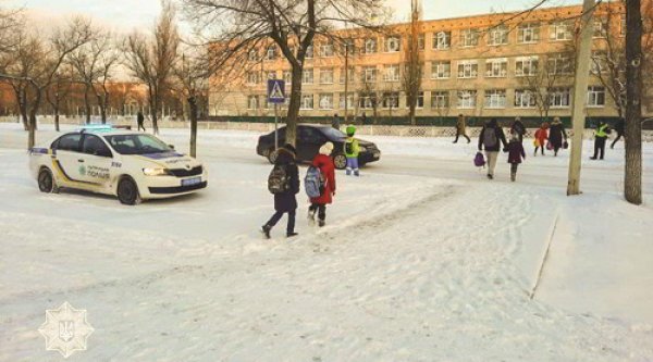 Зима для школы