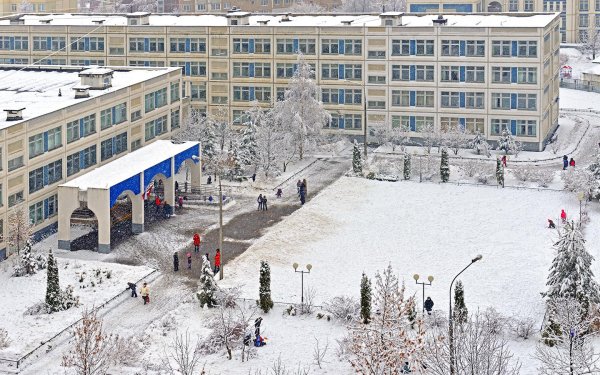 Зима для школы