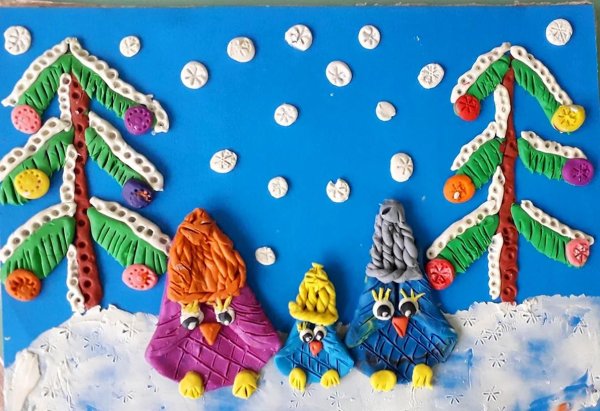 Зима для школы