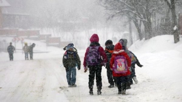 Зима для школы