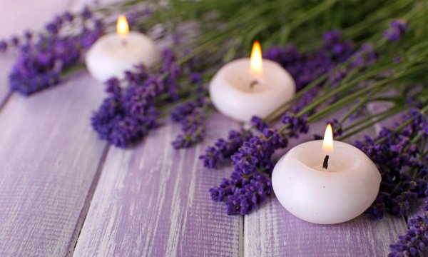 свечи лаванда эстетикс