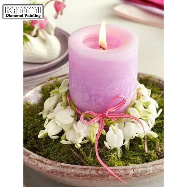 декор свечей