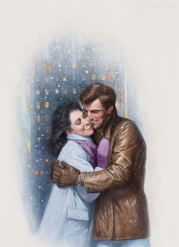 Вечер зима необычные добрый обнимашки