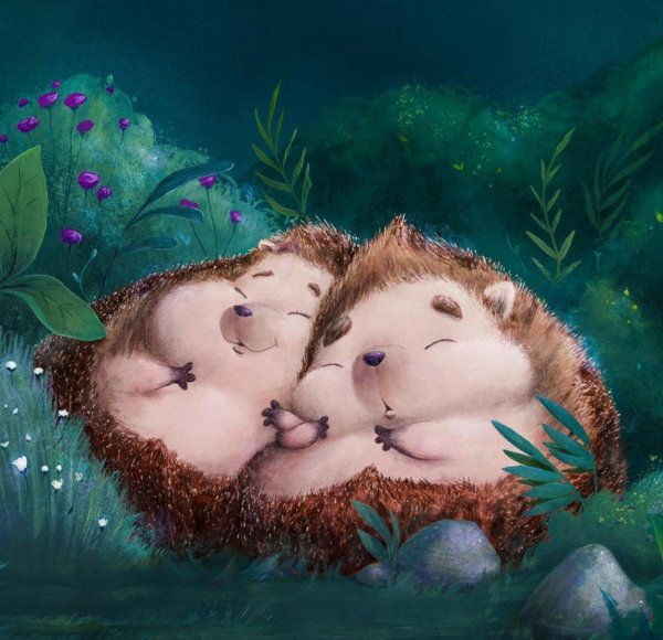 Вечер зима необычные добрый обнимашки