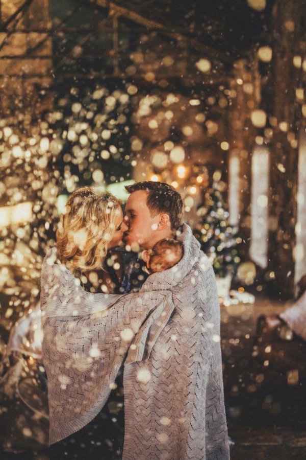 Вечер зима необычные добрый обнимашки