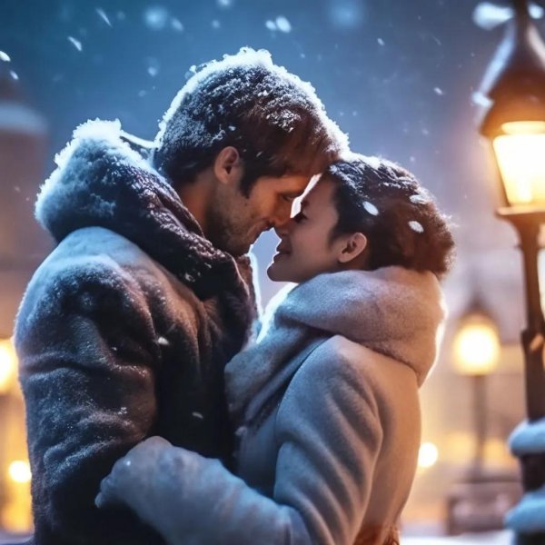 Вечер зима необычные добрый обнимашки