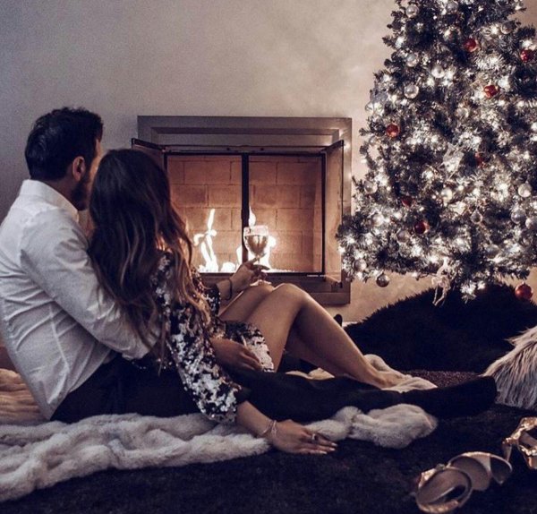 Вечер зима необычные добрый обнимашки