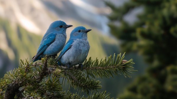 Для рабочего стола птицы зима