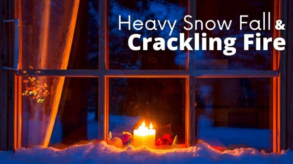 За окном зима с надписями