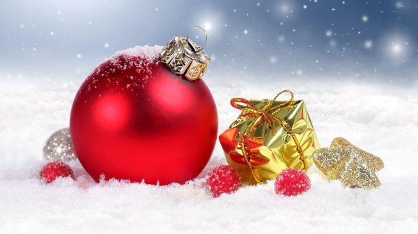 На рабочий стол зима новый год