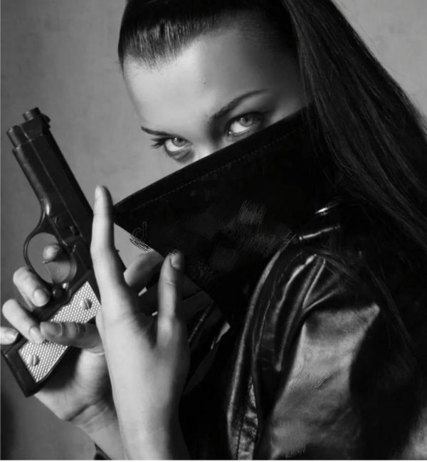 Девушка хулиганка