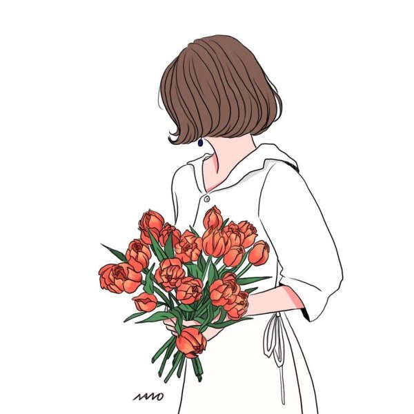 иллюстрации девушек