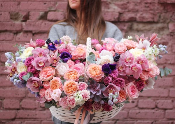 цветочная корзина