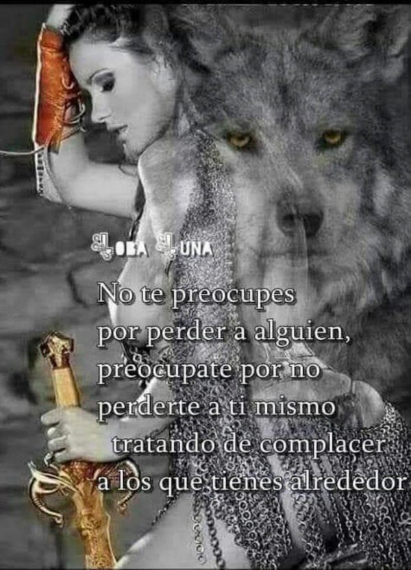 Волк и девушка