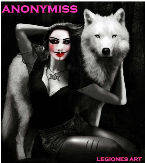 Волк и девушка