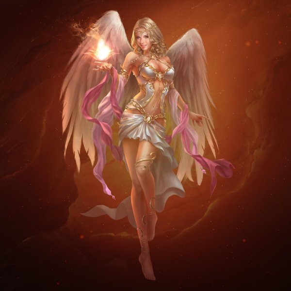 Ангел девушка