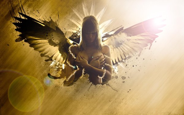 Ангел девушка