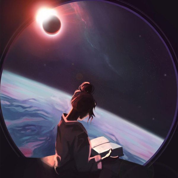 Девушка и космос