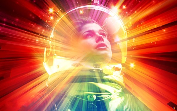 Девушка и космос