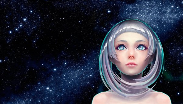 Девушка и космос