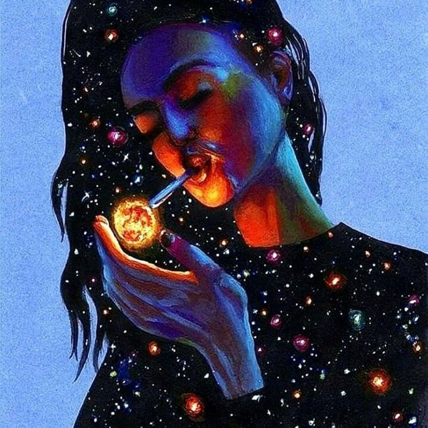 Девушка и космос