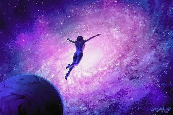 Девушка и космос