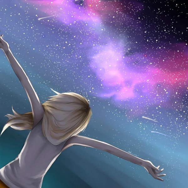 Девушка и космос