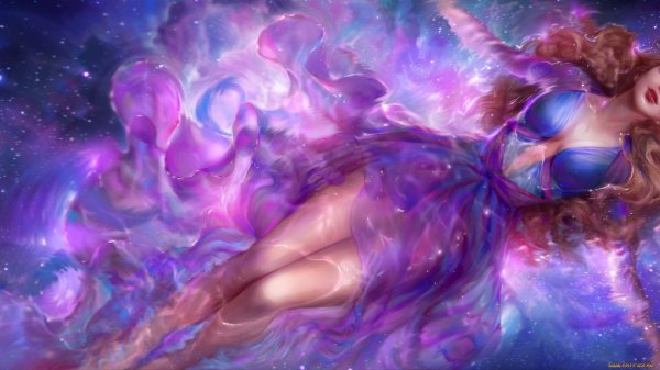 Девушка и космос