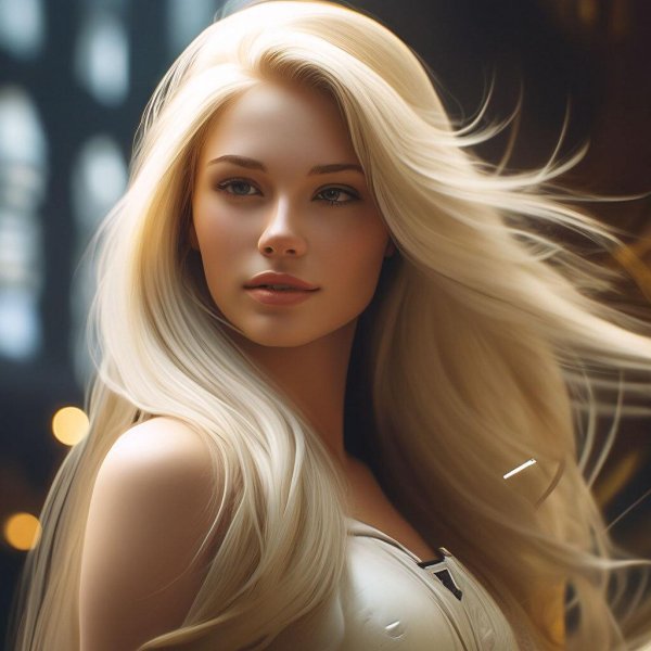 Девушка блондинка