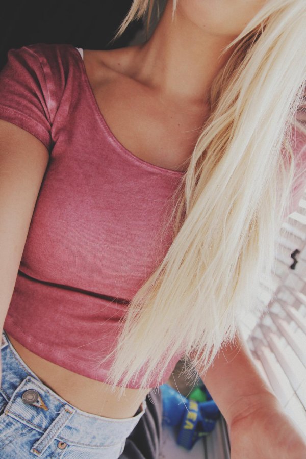 Девушка блондинка