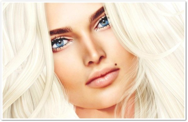 Девушка блондинка