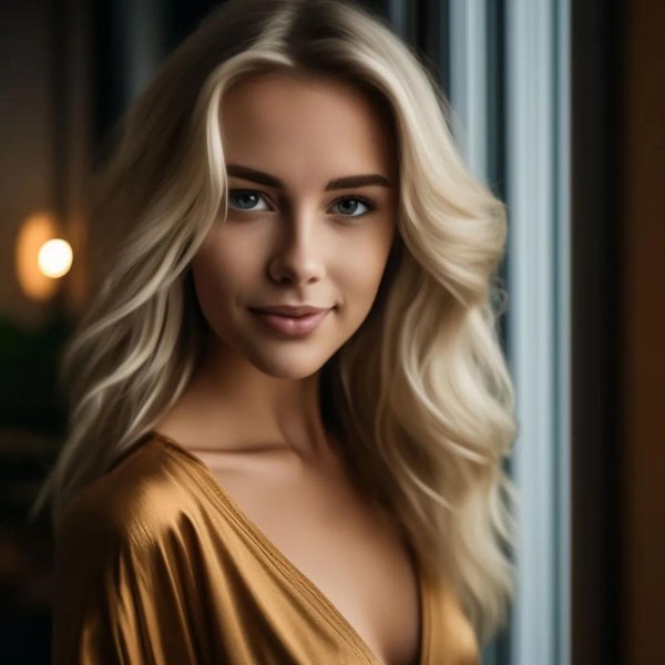 Девушка блондинка