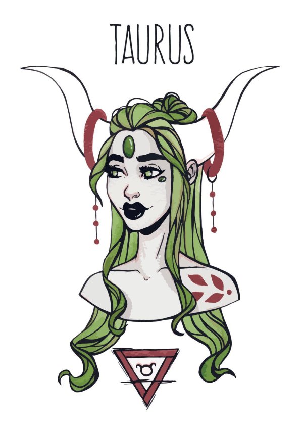 Девушка телец