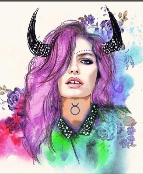 Девушка телец