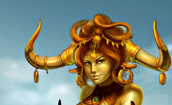 Девушка телец