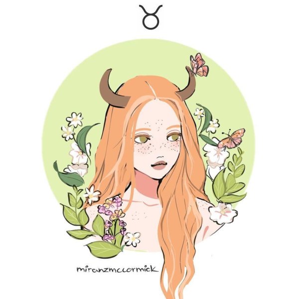 Девушка телец