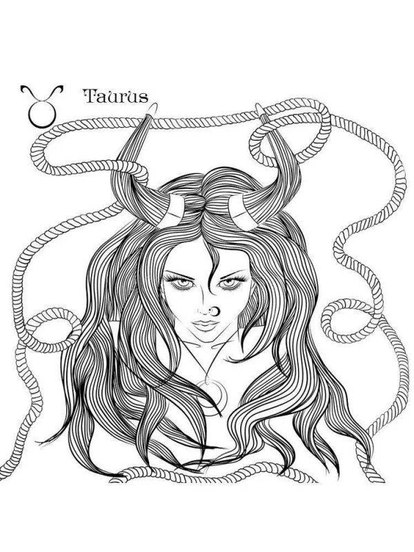 Девушка телец