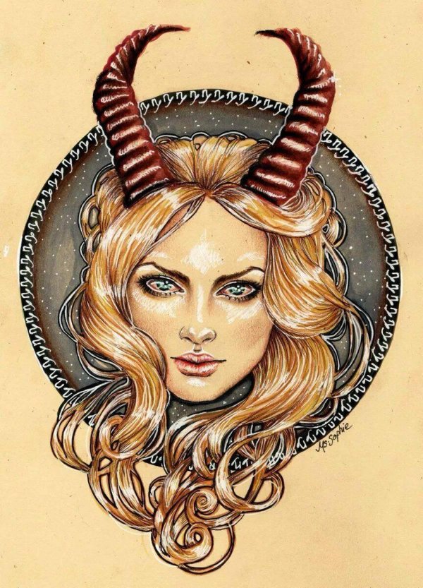 Девушка телец