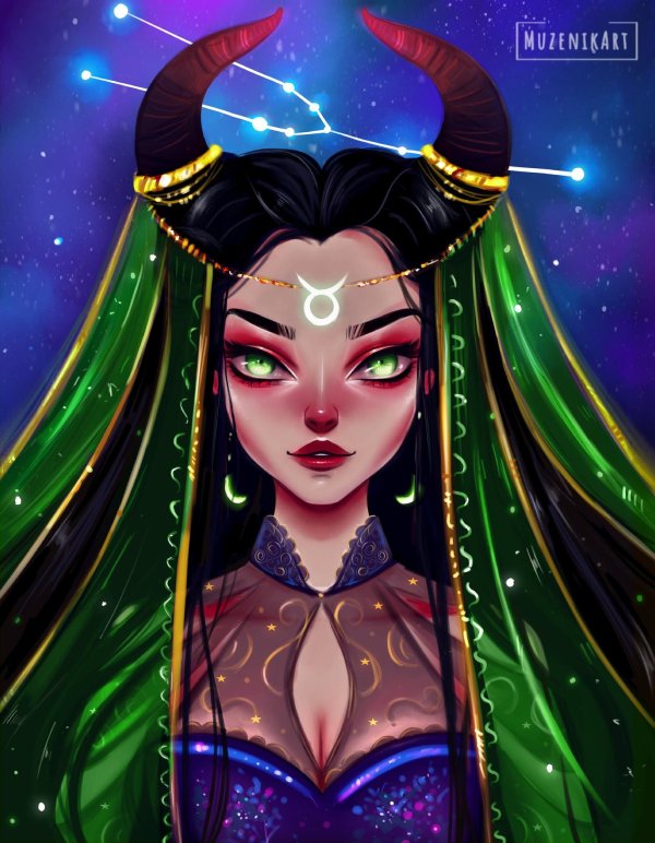 Девушка телец