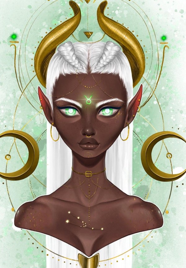 Девушка телец