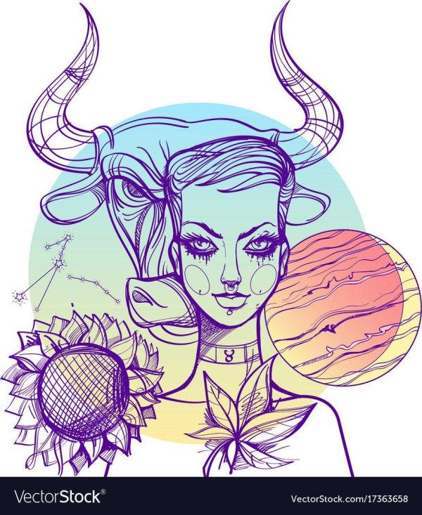 Девушка телец