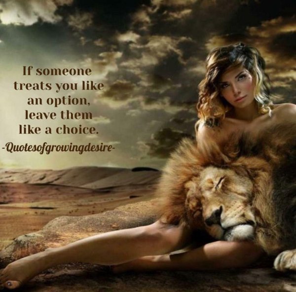 Девушка и лев