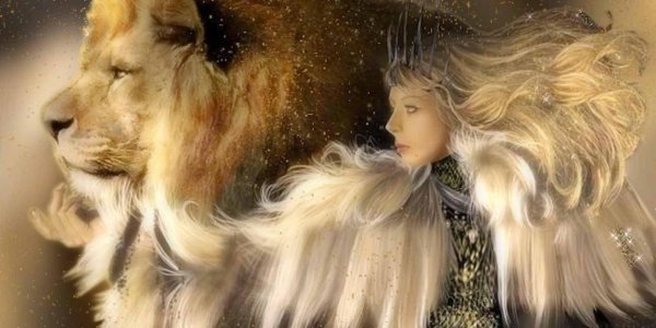 Девушка и лев