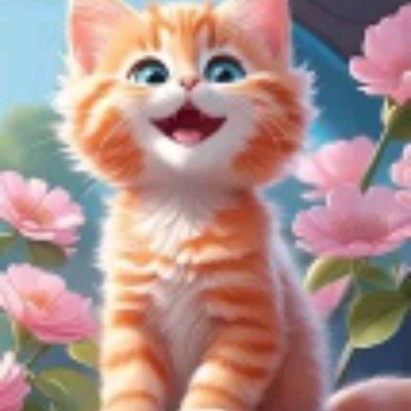 Веселые с цветами