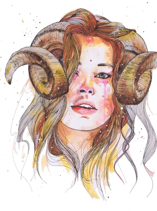 Девушка овен