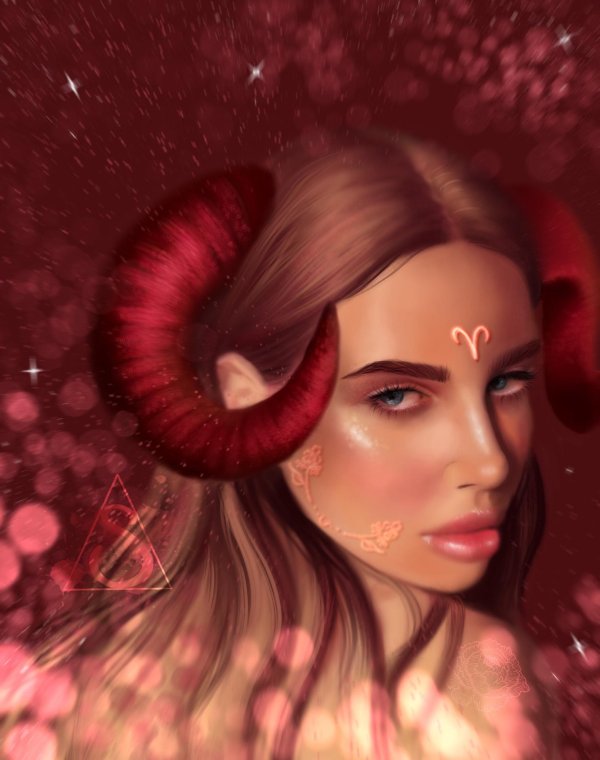 Девушка овен