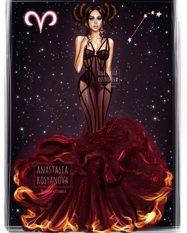 Девушка овен