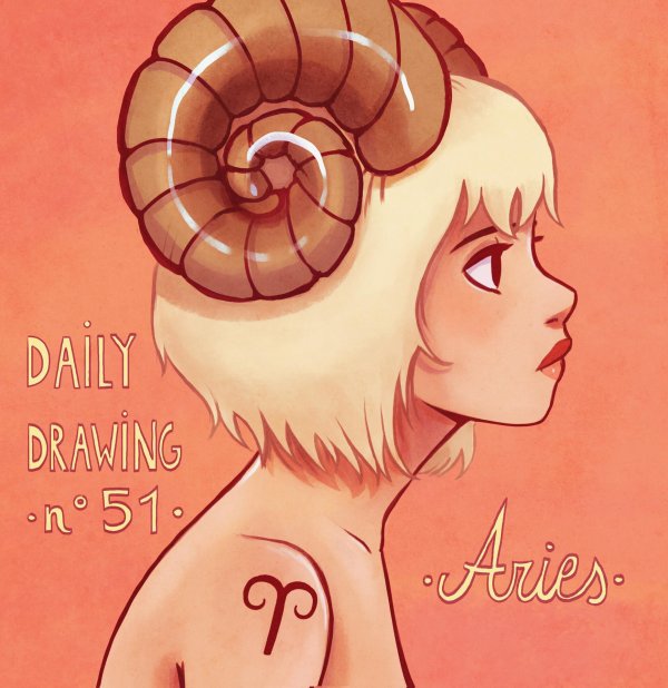 Девушка овен